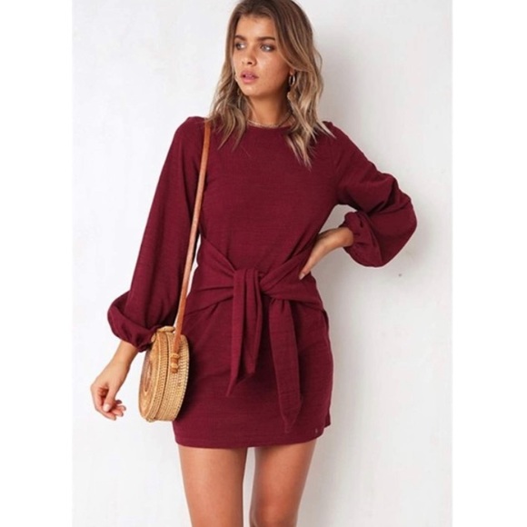 pretty garden Dresses & Skirts - NWT Gorgeous Lantern Sleeve Dress